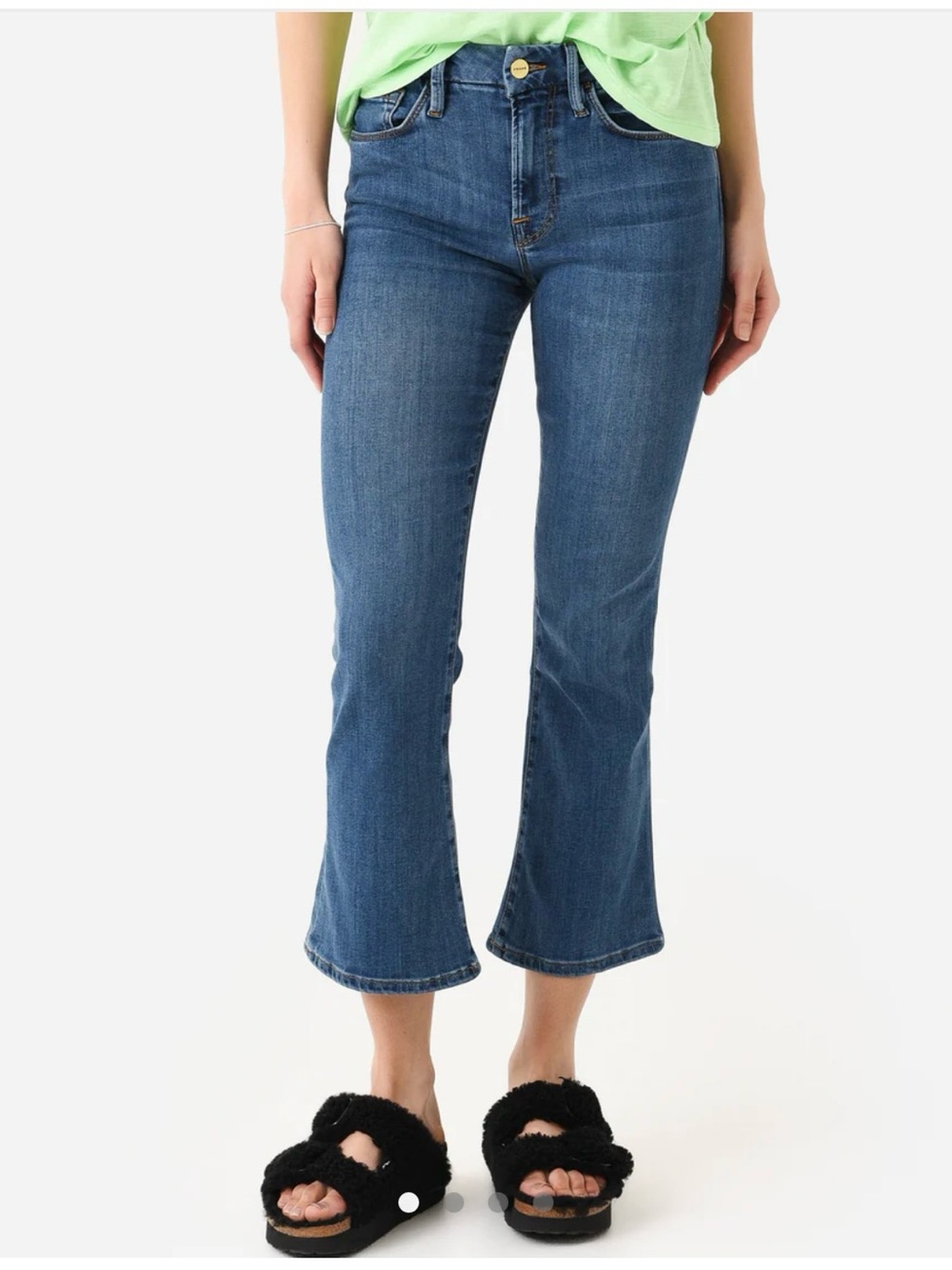 Frame‎ Denim Le Crop Mini Boot - Picture 1 of 10